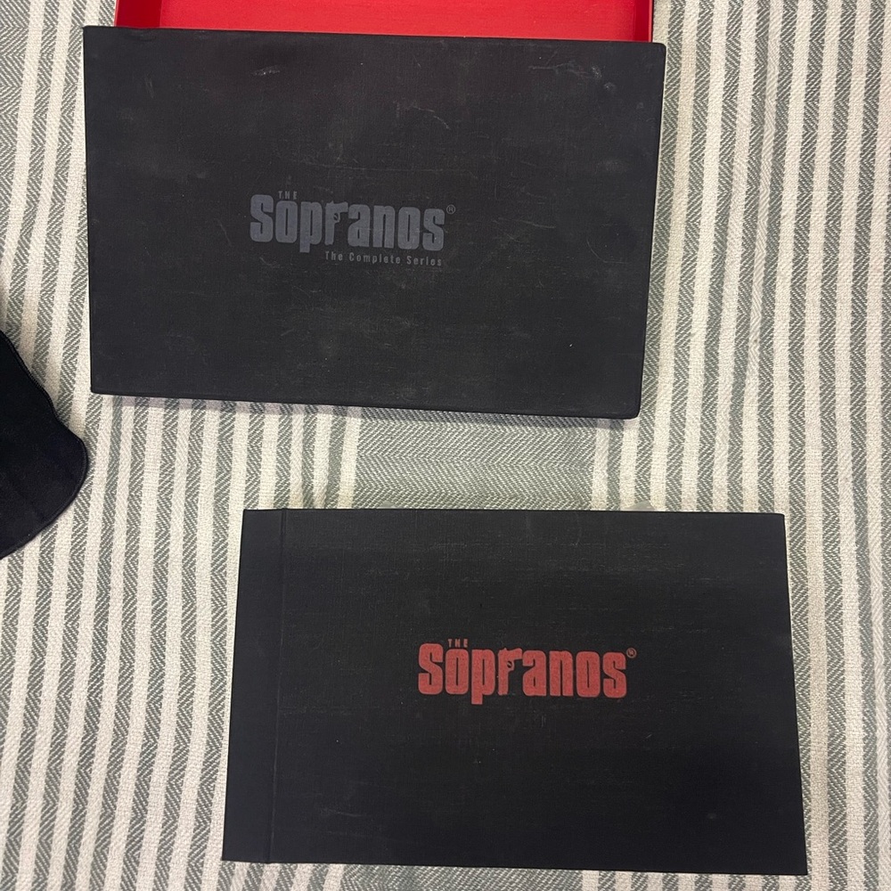 The Sopranos Complete Series DVD Set‎ - Black and Red